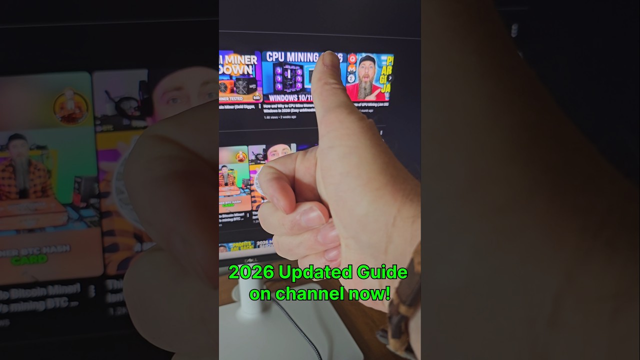 Mine Crypto with any computer! #shorts #crypto #cryptomining