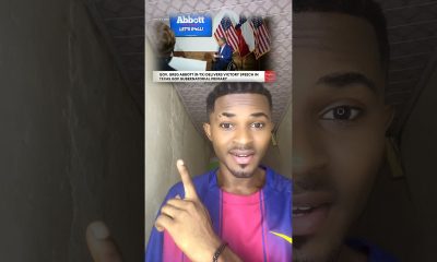 1MINS AGO! GOVERNOR ABBOT celebrate Texas financial leadership