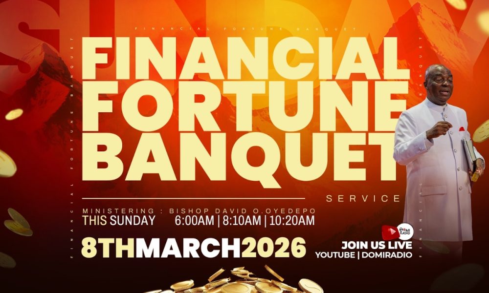 FINANCIAL FORTUNE BANQUET SERVICE | 8, MARCH 2026 | FAITH TABERNACLE OTA