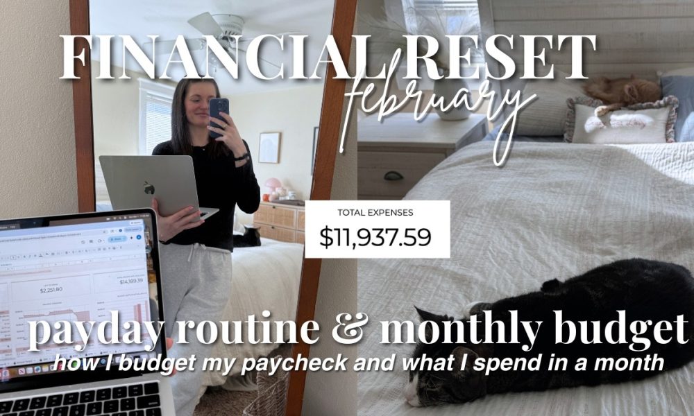 Payday Routine & Budget With Me | Monthly Financial Reset
