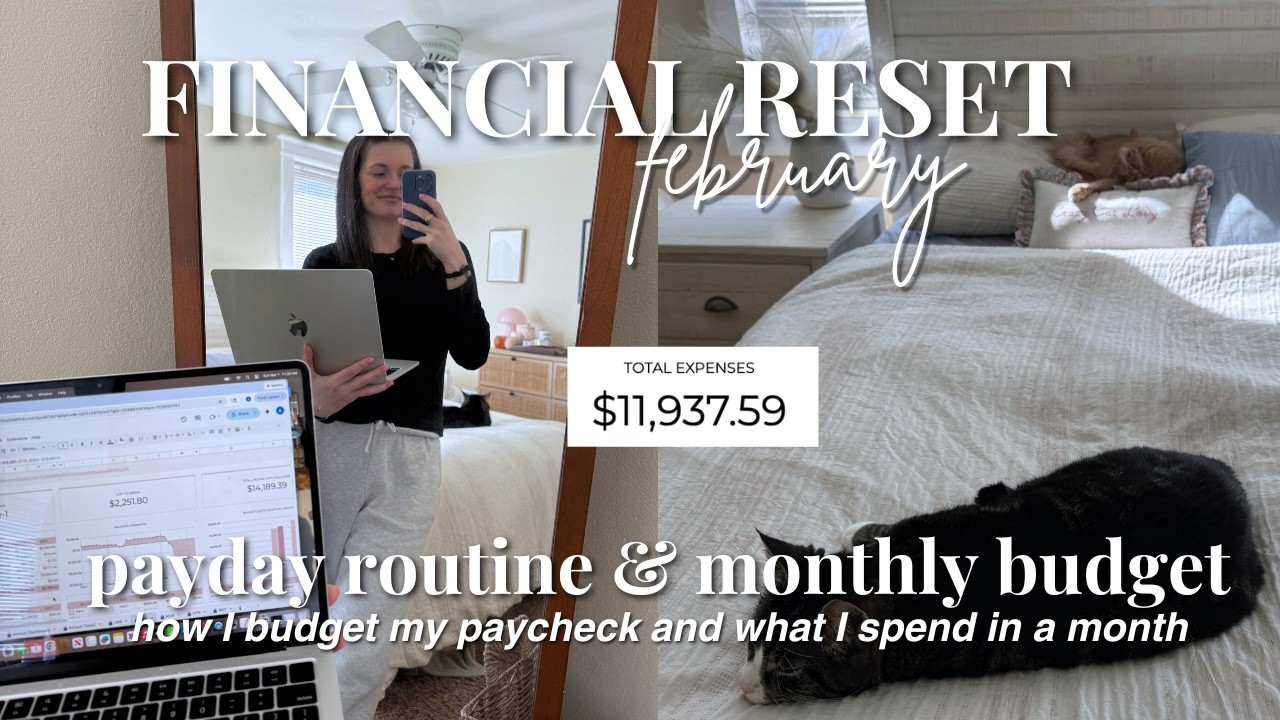 Payday Routine & Budget With Me | Monthly Financial Reset