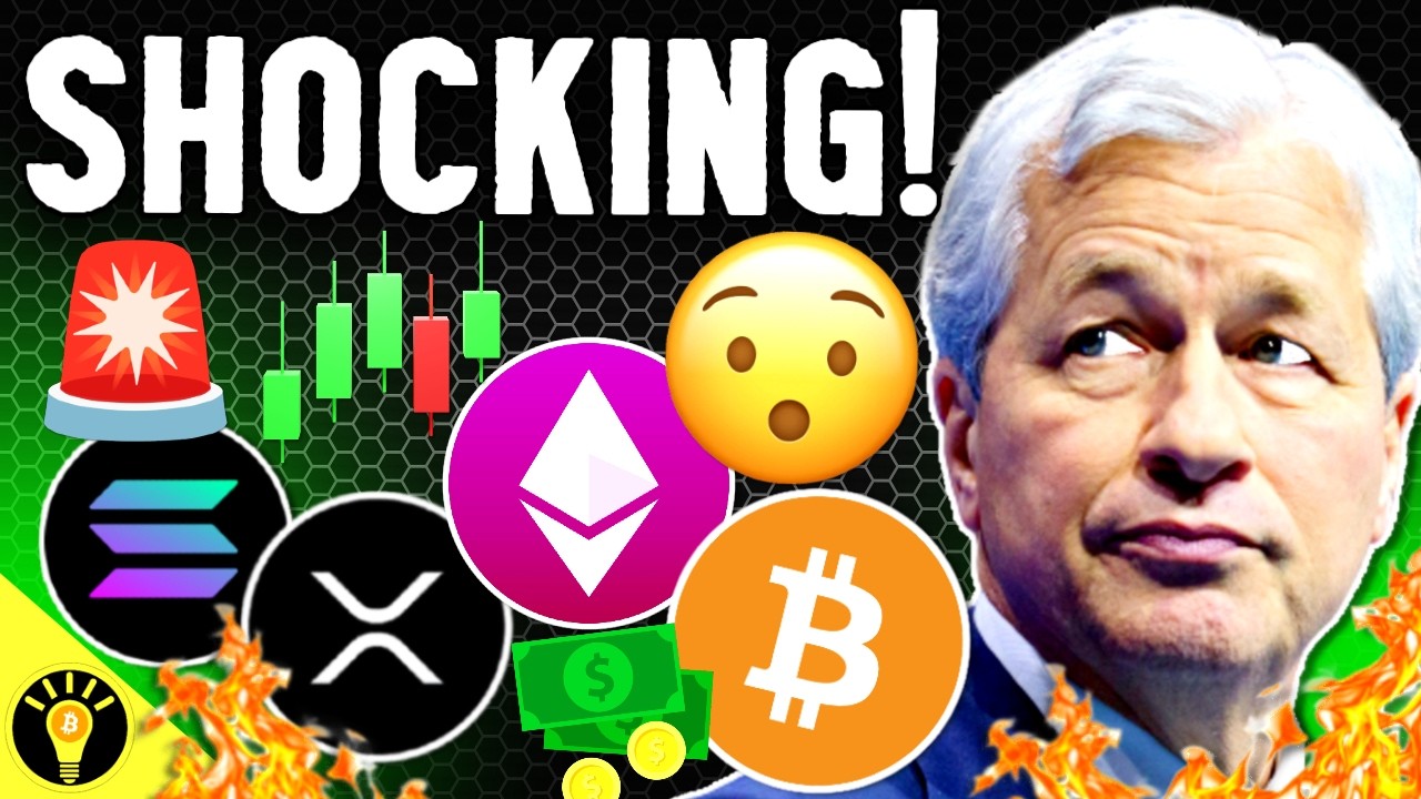 JPMORGAN CEO JAMIE DIMON BEGS FOR CRYPTO LEVEL PLAYING FIELD!