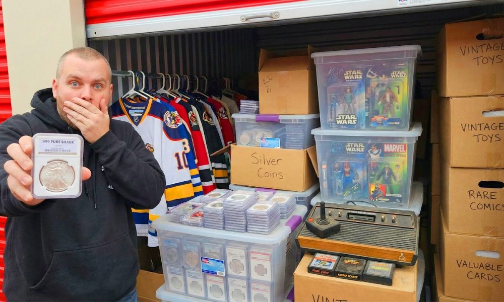 He HOARDED $1,000's! I Bought His Storage Unit PACKED With Money & Treasures!