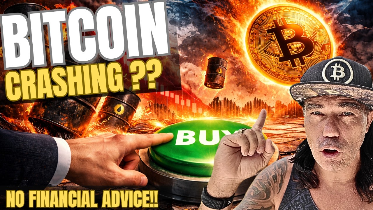 BITCOIN CRASHING ARE YOU BUYING THIS OIL DIP ???
