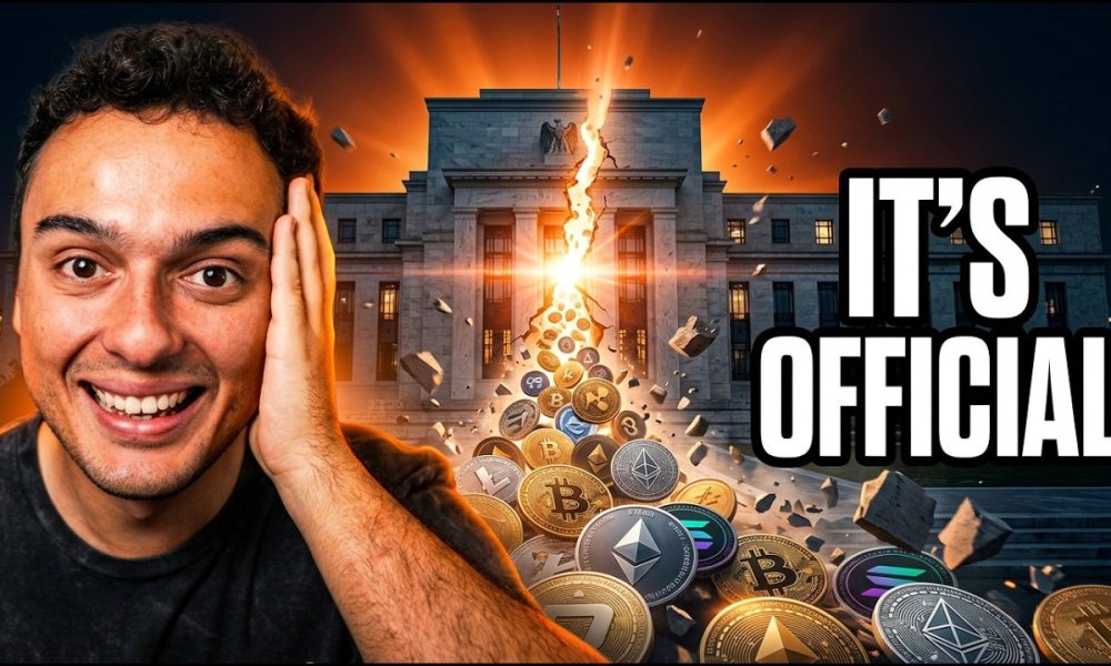 BREAKING: The Federal Reserve Just Let Crypto Into Their System