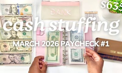 CASH ENVELOPE STUFFING | MARCH 2026 PAYCHECK #1 | Budget With Me | MONETS MONEY