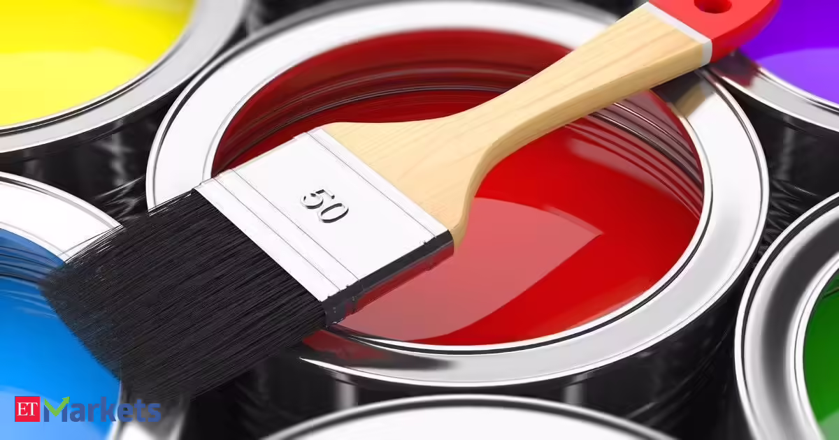 Asian Paints, other paint stocks rally up to 4% as oil prices post sharpest reversal on Donald Trump’s Middle East war remarks