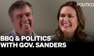 Politics and Arkansas BBQ with Gov Sanders and Jonathan Martin