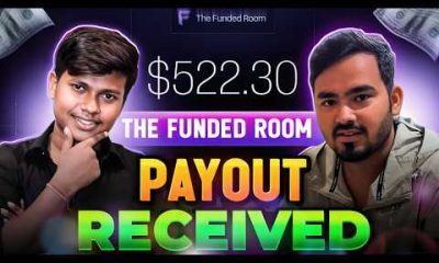 The Funded Room Payout Recieved | Best Funded Account Detailed Review | Financial Trader