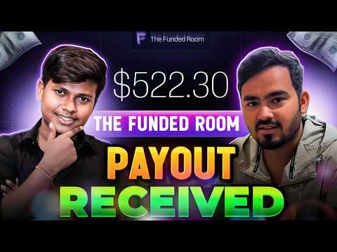 The Funded Room Payout Recieved | Best Funded Account Detailed Review | Financial Trader