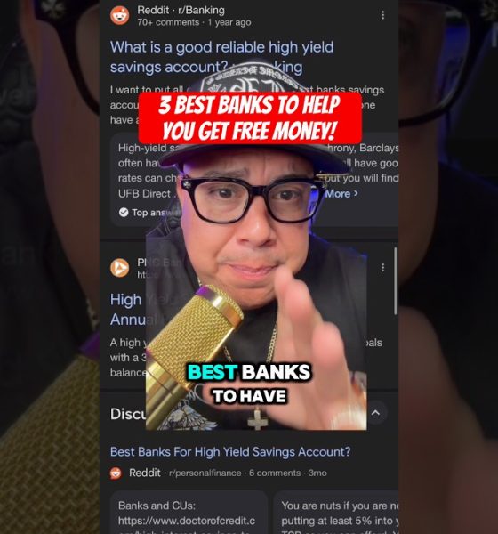 Best Banks To Make You Free Money! #shorts #credit #money #finance #banking #savings #banks