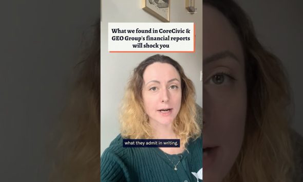 We found shocking details in private prison companies' financial reports