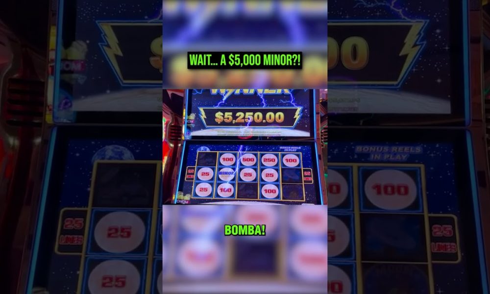 WAIT... A $5,000 MINOR?! #casino #gambling #money