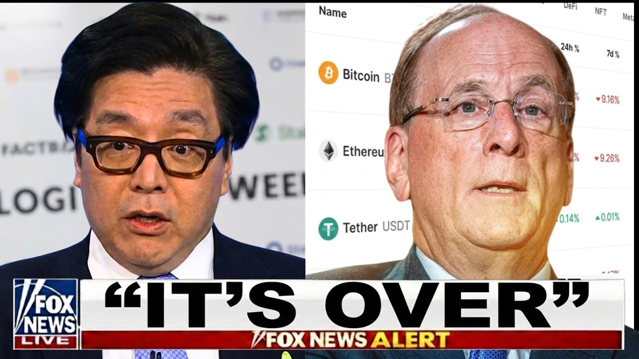 Crypto Investors are in SERIOUS Trouble (Tom Lee & BlackRock)