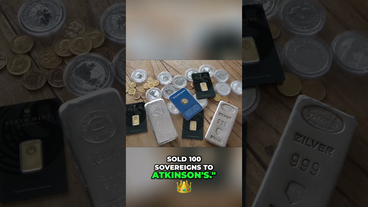 Frozen Bank Account Because of Silver!? #coin #platinum #preciousmetals #money #silvrr.#gold