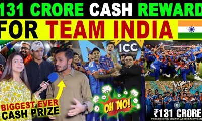 BCCI ANNOUNCED 131 CRORE PRIZE MONEY FOR TEAM INDIA AFTER WINNING T20 WORLD CUP 2026 | PAK REACTIONS