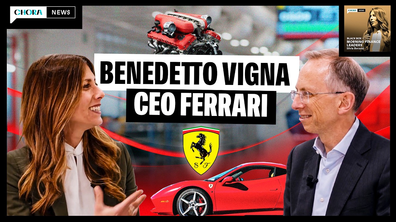 LEADERS: Benedetto Vigna CEO Ferrari | Morning Finance