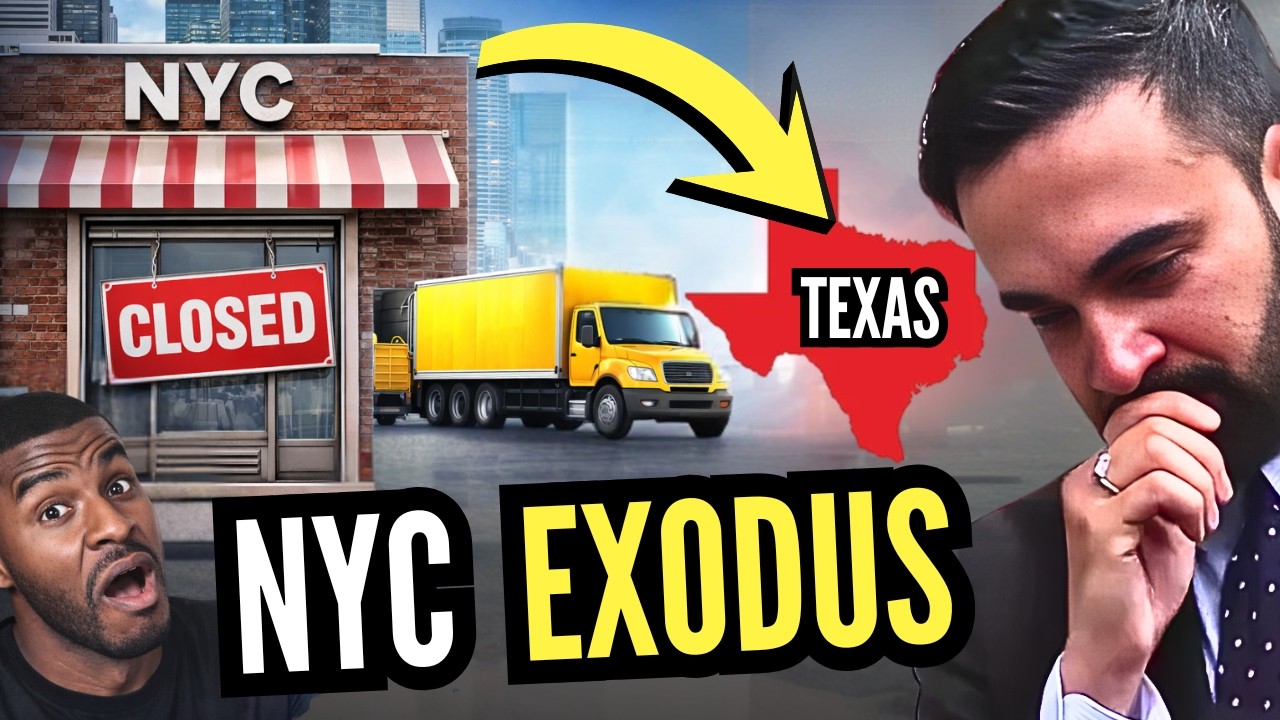 NYC PANICS as Businesses Flee to Red States and Mamdani Faces Financial Crisis