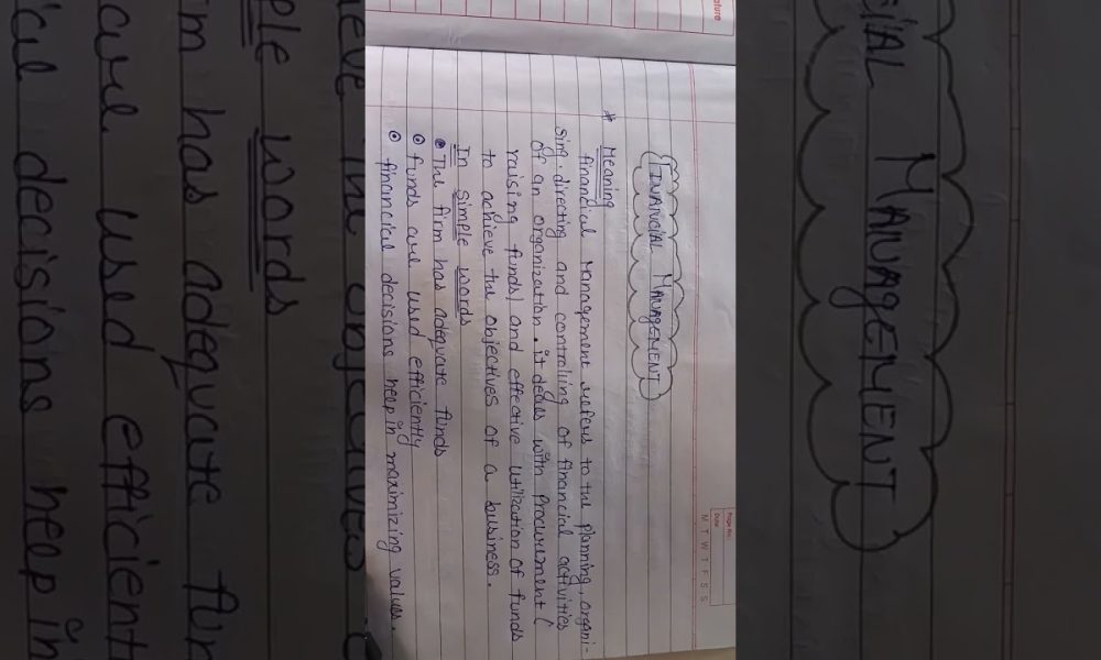 Easy way meaning of financial management #accountingandfinance #financialeducation #trandingshorts