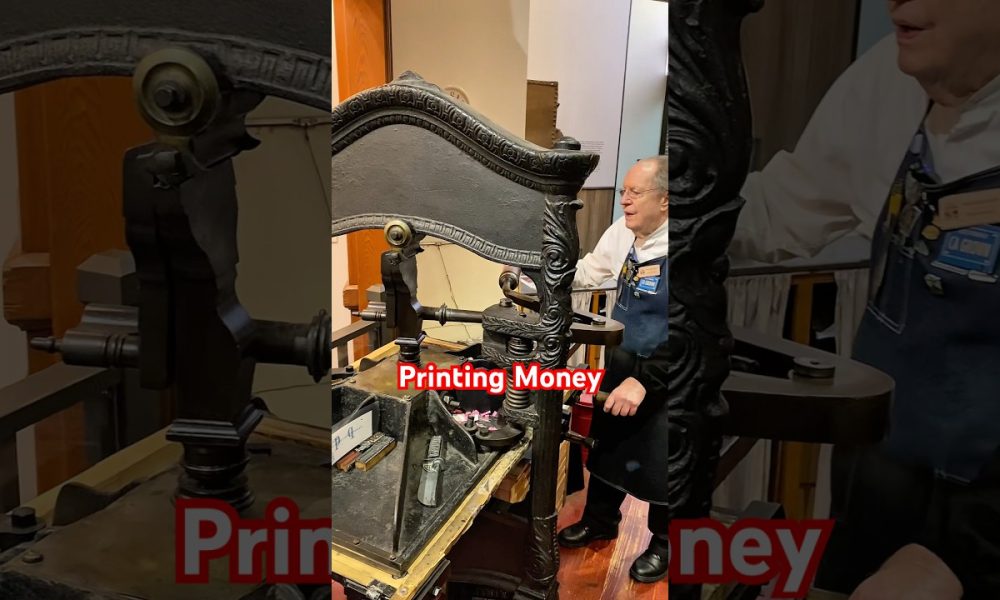 Howard prints money for National Paper Money Day (March 10)