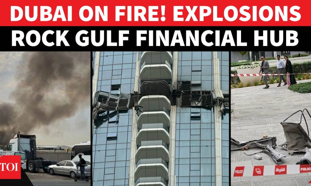 Dubai Financial Centre Bombed; Smoke Engulfs Towers Near Burj Khalifa As Iran Hammers UAE