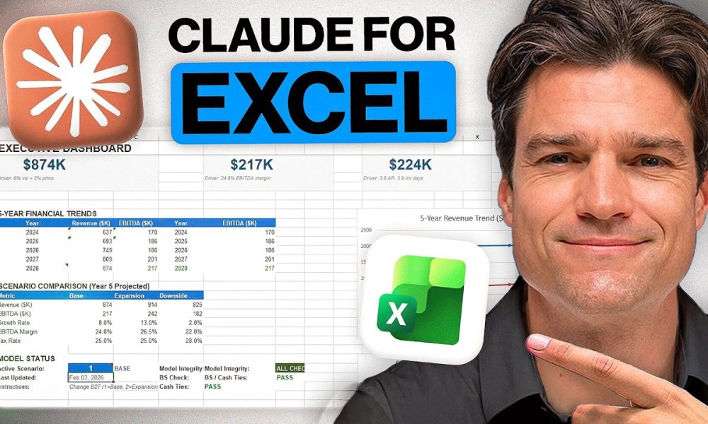 How to Use Claude in Excel to Build Financial Models