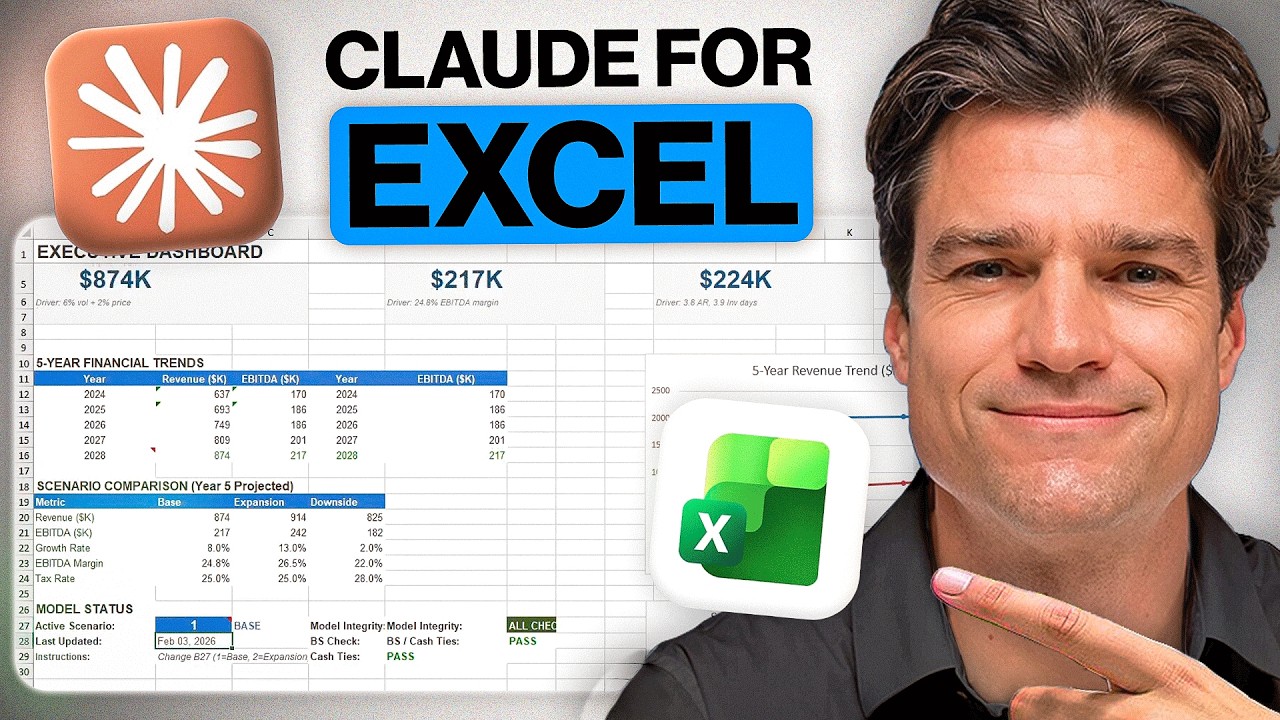 How to Use Claude in Excel to Build Financial Models