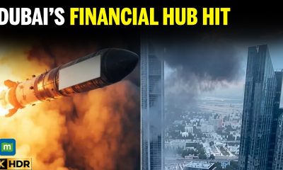 Debris From Intercepted Attack Damages Building In Dubai Financial District