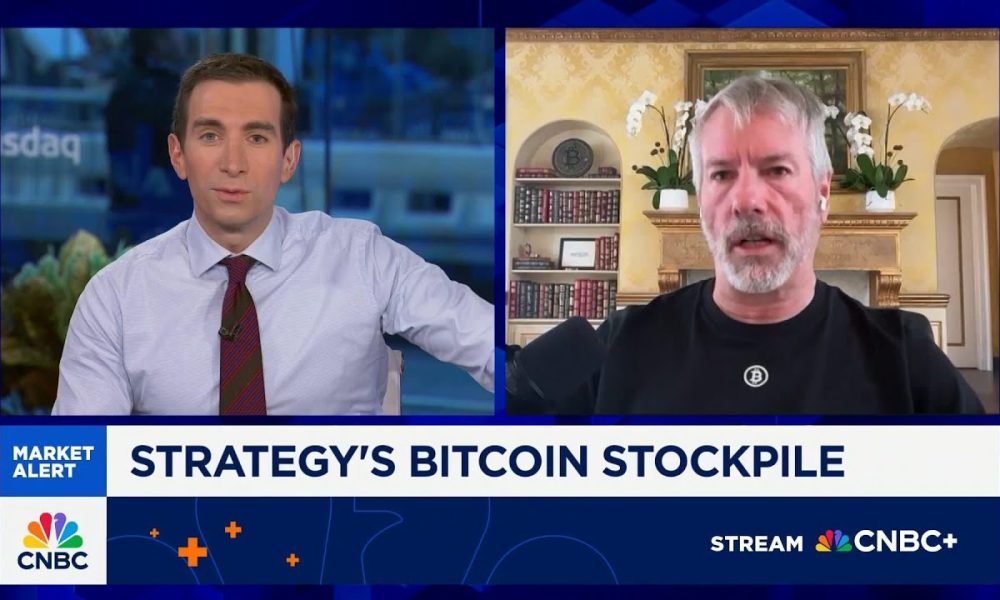 Strategy's Michael Saylor on bitcoin: The volatility comes with the territory