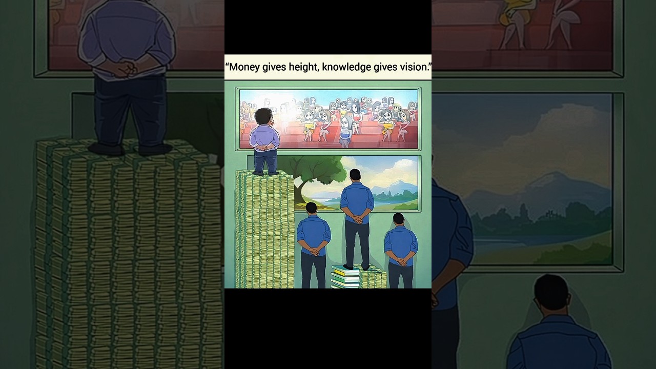 Money vs Knowledge | What Really Changes Your Vision?