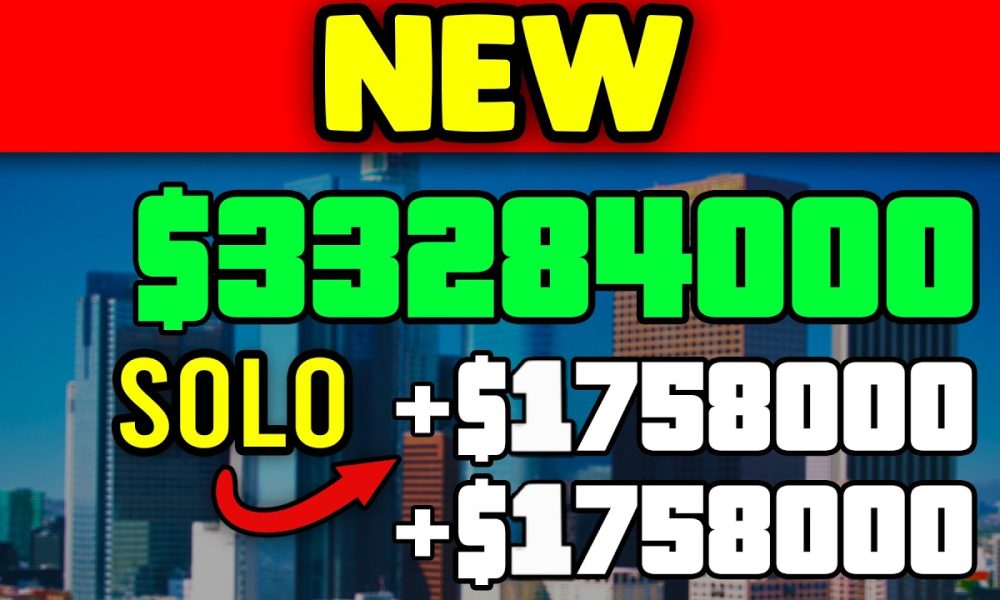 *NEW* GTA 5 SOLO MONEY GLITCH
