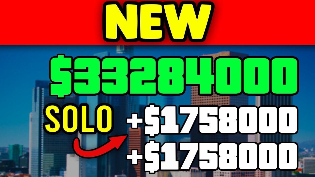 *NEW* GTA 5 SOLO MONEY GLITCH