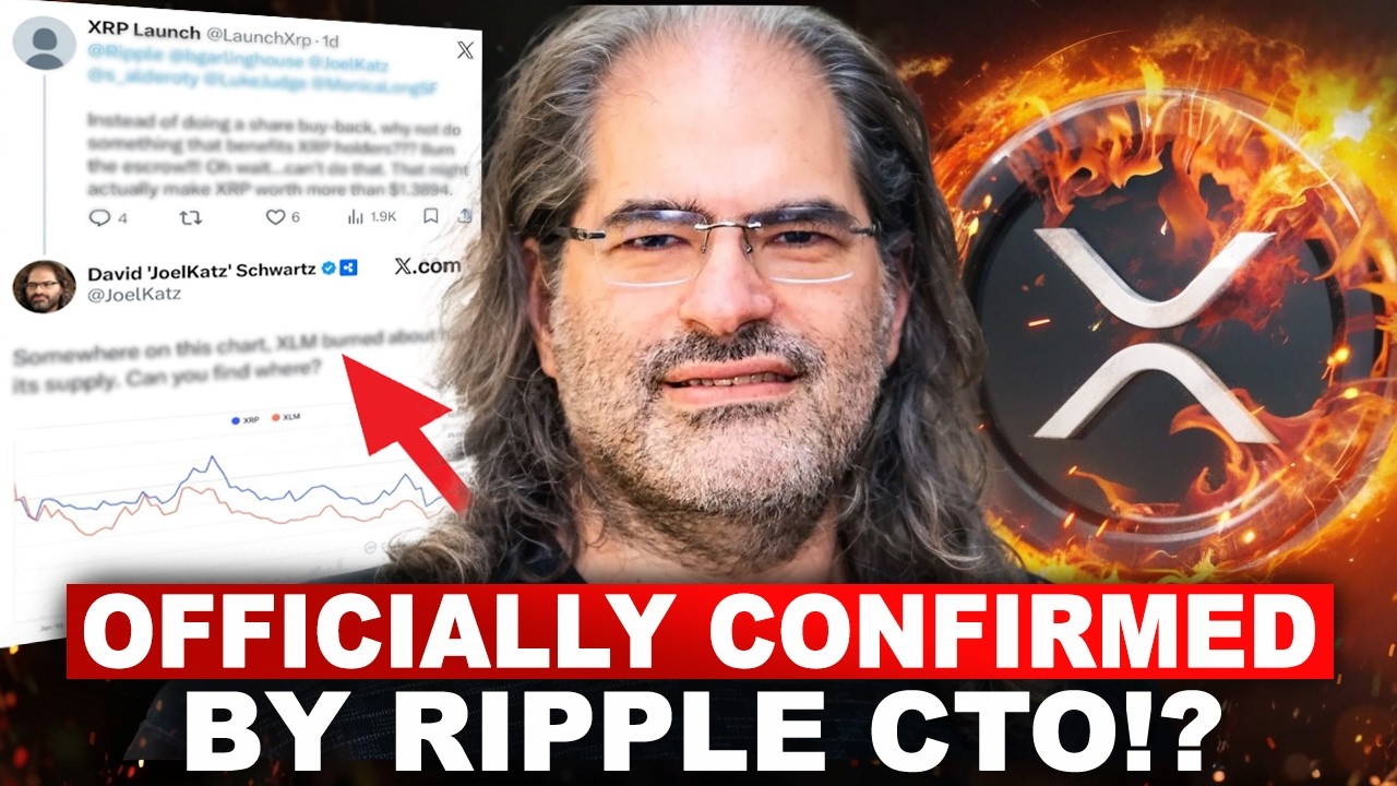 HE JUST NUKED XRP.  (OFFICIALLY CONFIRMED BY RIPPLE CTO)