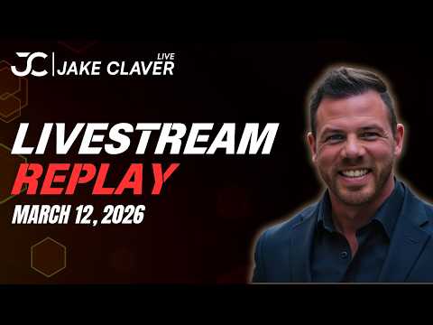 Jake Claver Live - 03-12-2026 - XRP & Digital Assets Q&A