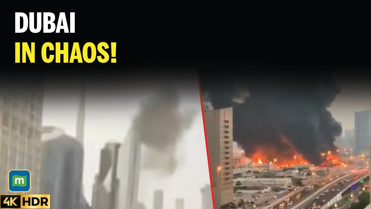 Dubai Financial Centre Hit By Explosions, Smoke Seen Around Burj Khalifa