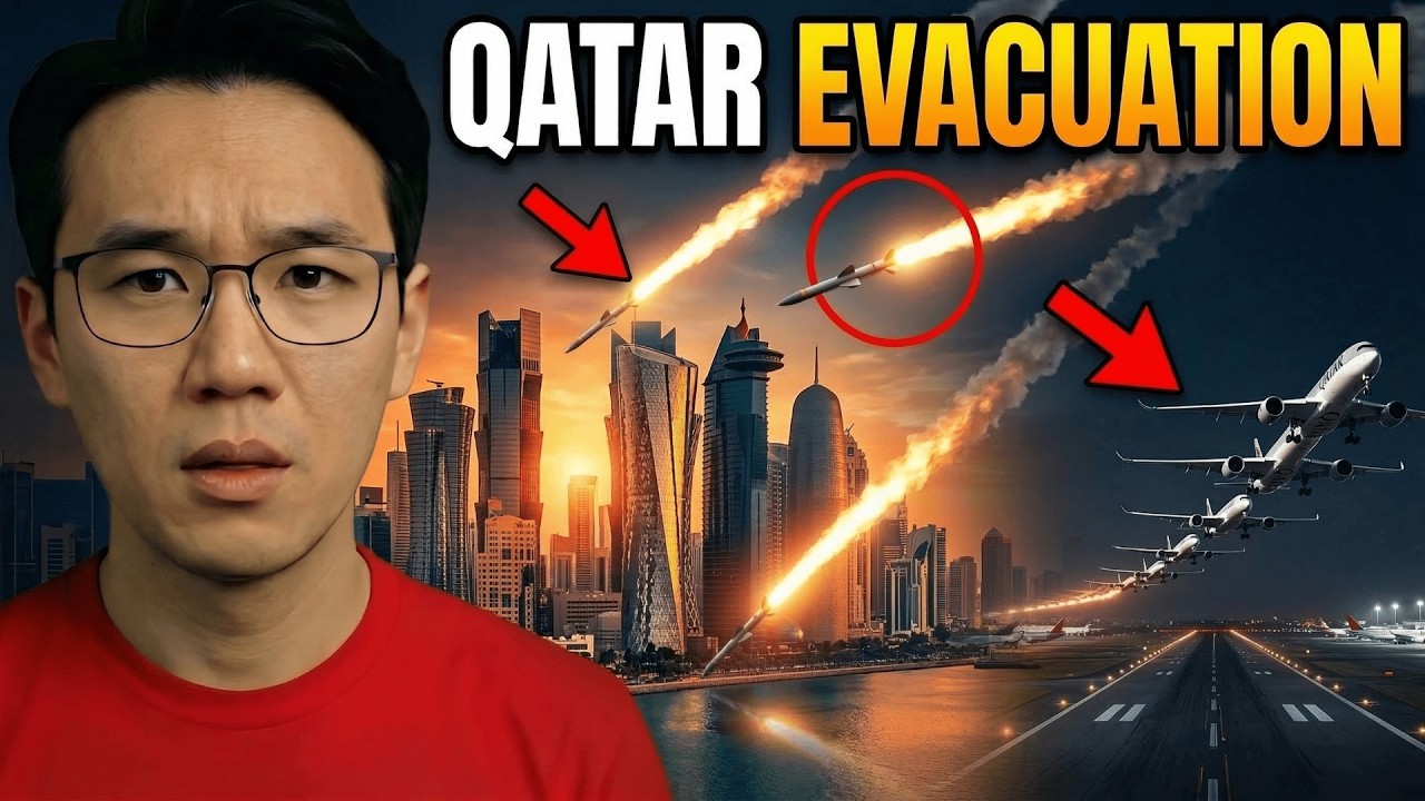 Qatar's Airspace Is Closed. 140 Emergency Flights. The Gulf's Financial Capital Is Emptying Out.