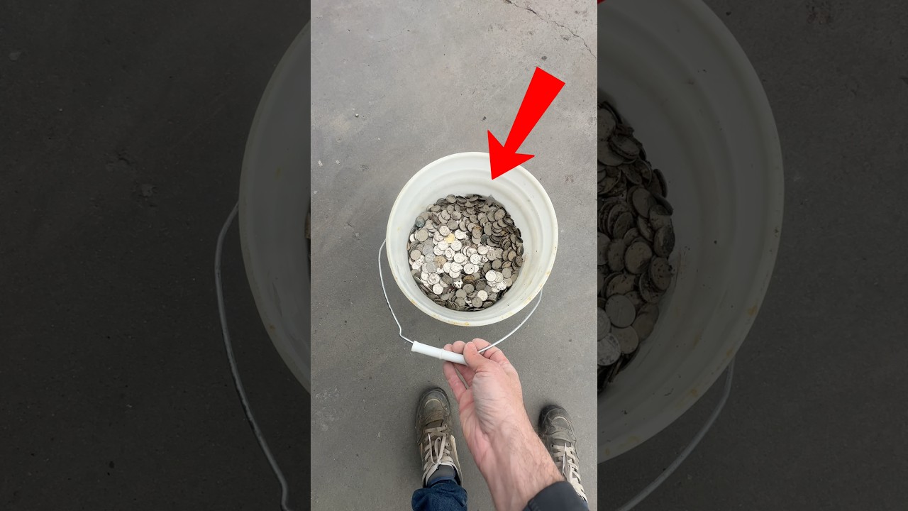 I found an INSANE amount of money! #money #coin #business