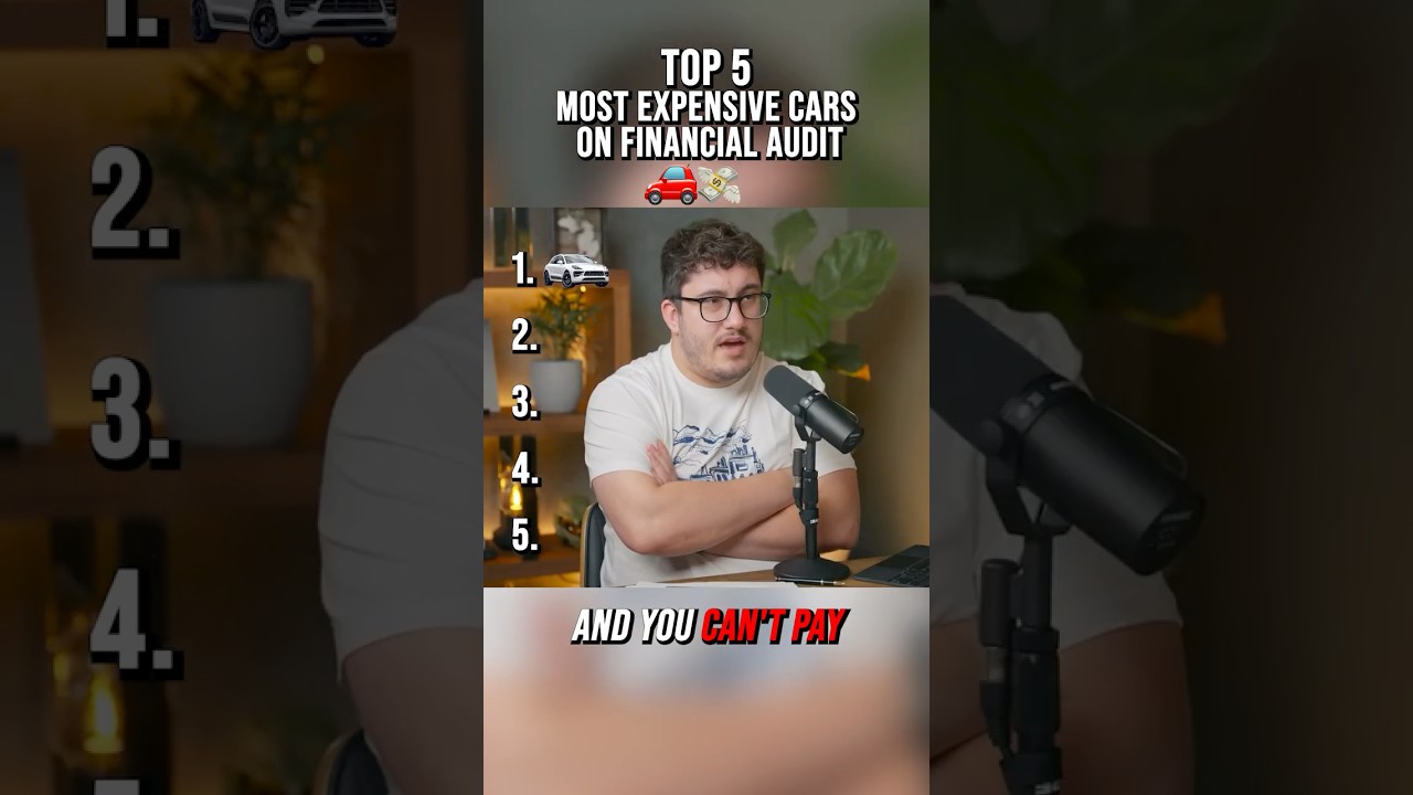 TOP 5 MOST EXPENSIVE CARS ON FINANCIAL AUDIT