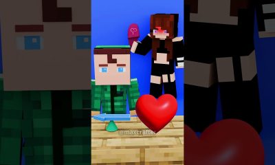 JJ Sister Money or Love?- MAIZEN Minecraft Animation #shorts #school! #minecraft #love #money
