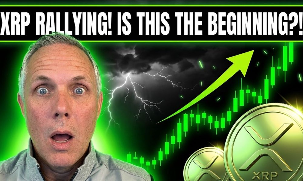 XRP RALLYING! IS THIS THE BEGINNING OF AN XRP BULL RUN?! BREAKING XRP NEWS!