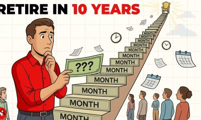 How Much You NEED To Invest Every Month to RETIRE in 10 Years? (So FEW)