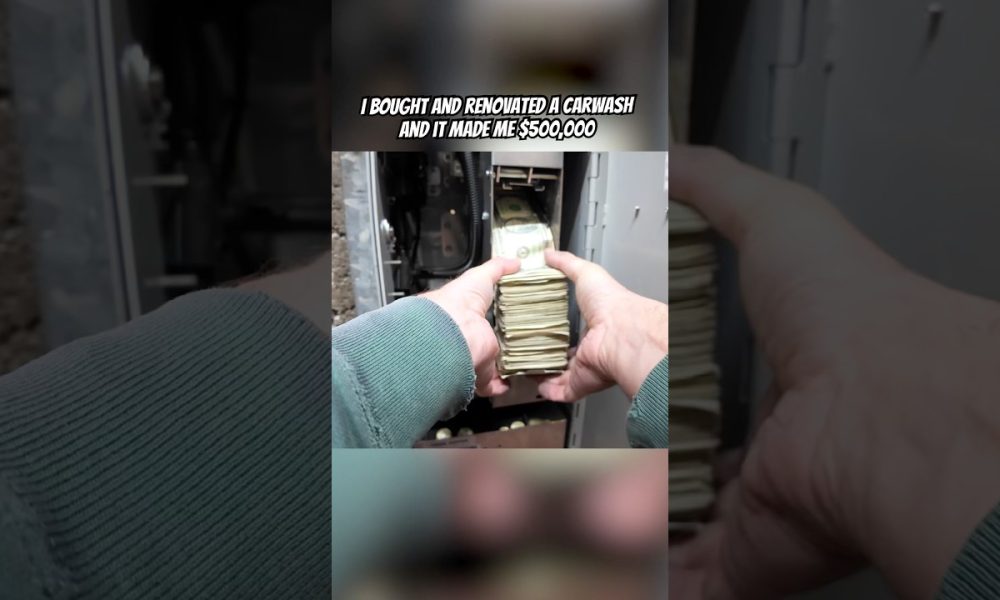 $500,000 increase in Net Worth. #money #carwash #business