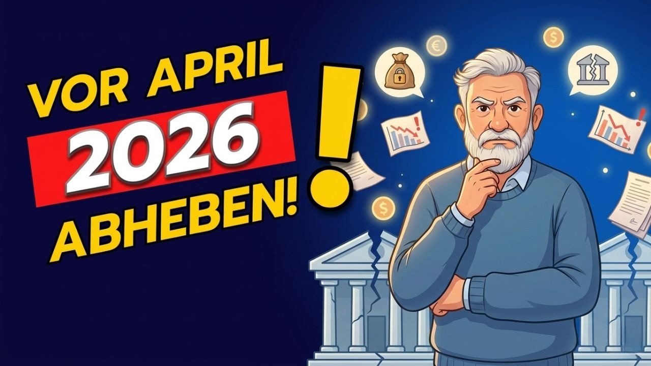 Finanzexperten warnen: Heben Sie diesen Betrag vor April 2026 ab!