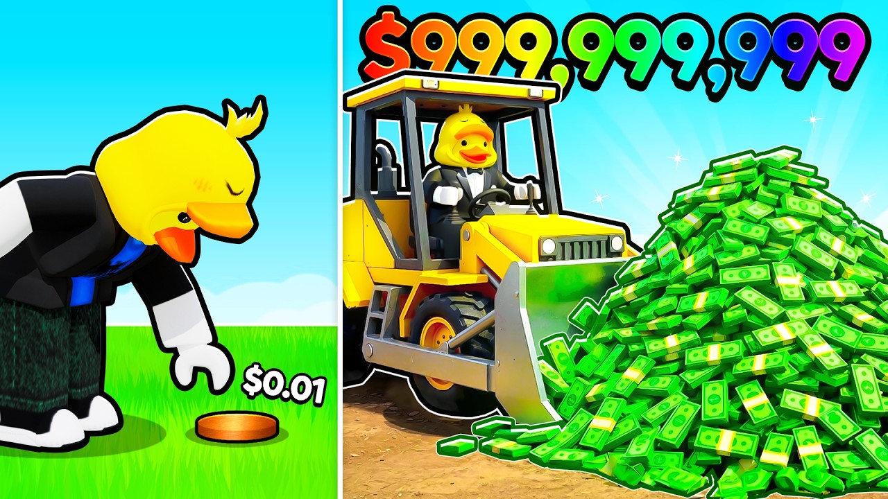 I Spent 24 Hours Making INFINITE Money in Roblox Currency Incremental!
