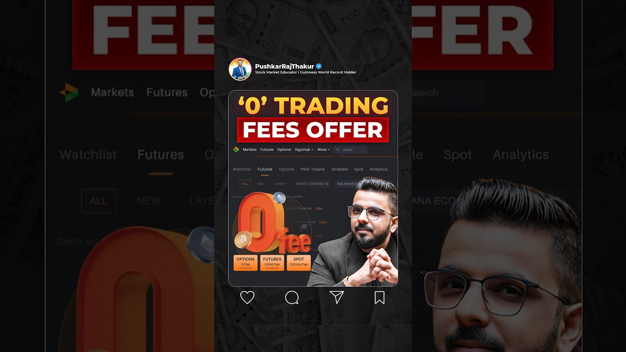 Zero Trading Fees? Yes, it’s possible.