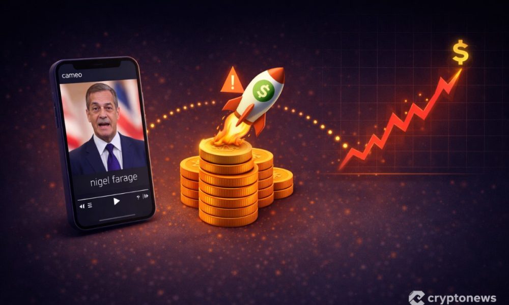 Nigel Farage Cameo Videos Exploited to Promote Pump and Dump Crypto Scams
