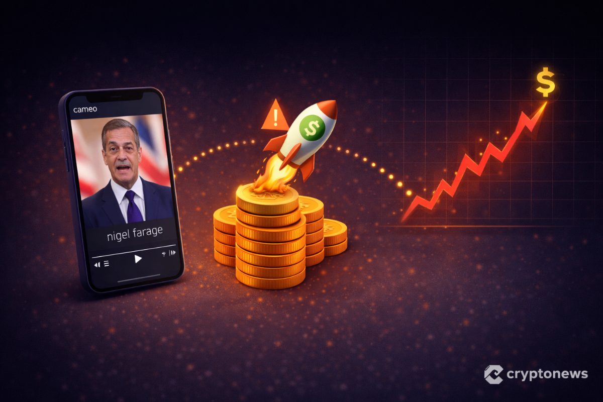 Nigel Farage Cameo Videos Exploited to Promote Pump and Dump Crypto Scams