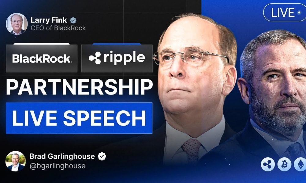 LIVE: BlackRock Partners with Ripple for Massive Asset Tokenization! Game Changer for XRP Holders!
