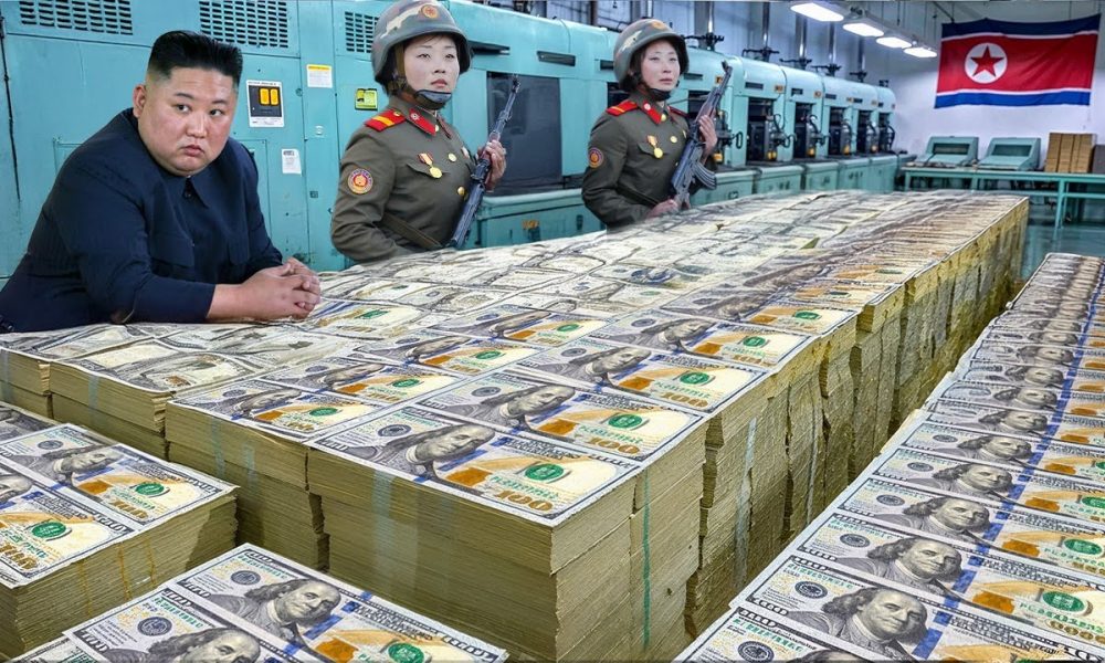 How Fake Money is Printed - Inside North Koreas Dollar Factory