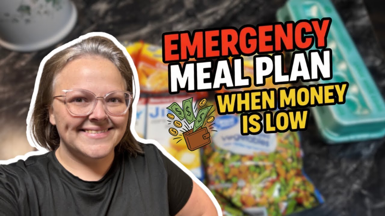 Low On Money? Emergency Meal Plan To Feed A Family Of 5 Breakfast, Lunch, & Dinner
